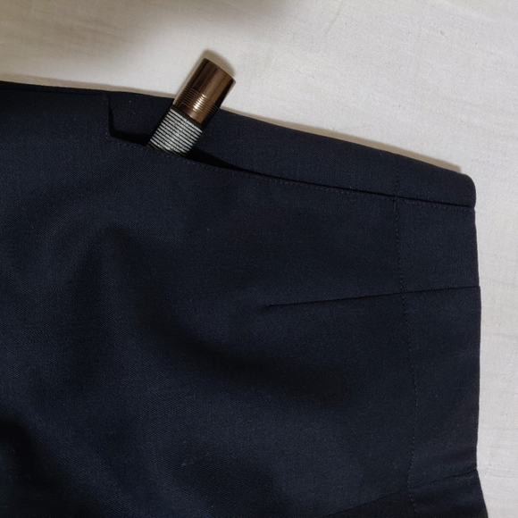 Talbots Stretch Wool-Lined Wide Leg Dress Pants - Picture 5 of 7